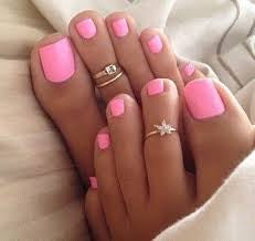 Spiritual Nail Art pedicure / Pediküre
